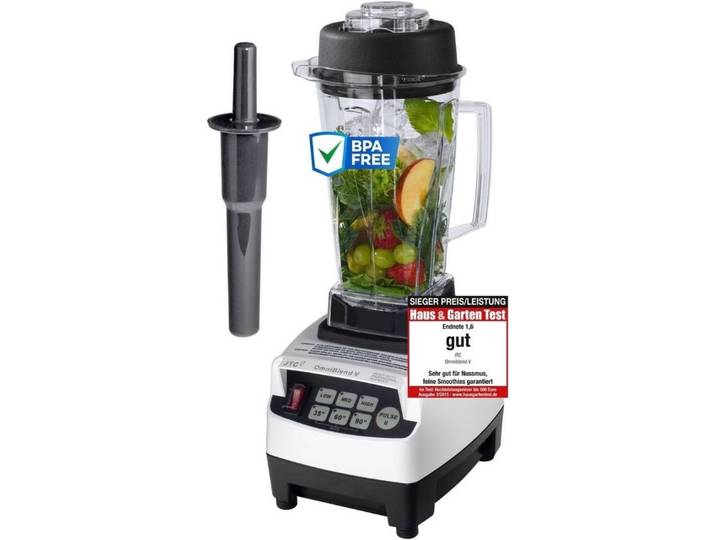 OmniBlend Standmixer JTC Omniblend V TM-800 Hochleistungsmixer Standmixer Smoothiemaker, 1200,00 W