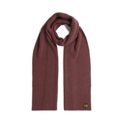 Schal G-STAR "Geffo Schal", Herren, Gr. PC, maroon, Obermaterial: 35% Viskose, 33% Polyamid, 32% Wolle, Modetücher Schal