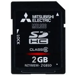 Mitsubishi Electric SD Speicherkarte 2 GByte NZ1MEM-2GBSD