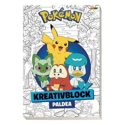 Pokémon: Kreativblock Paldea, Taschenbuch von Pokémon, Panini, 978-3-8332-4529-9