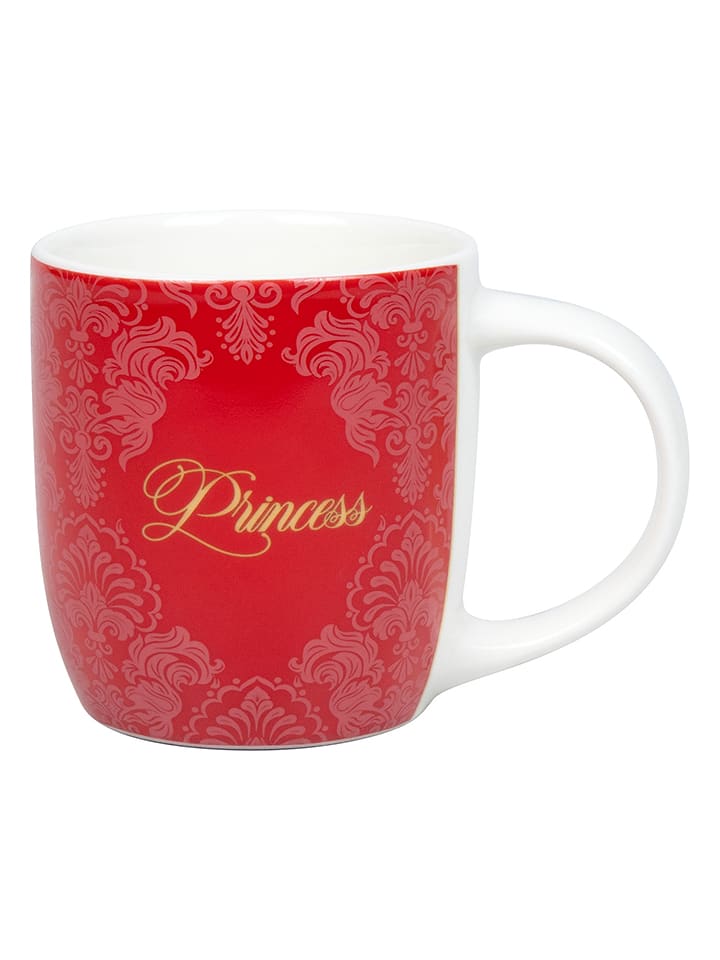 Könitz Tasse ''Princess'' in Rot/ Weiß - 230 ml - onesize