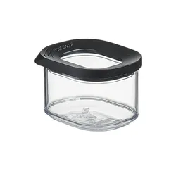 Mepal Vorratsdose  Modula Mini ¦ schwarz ¦ Kunststoff ¦ Maße (cm): B: 7,2 H: 5,9