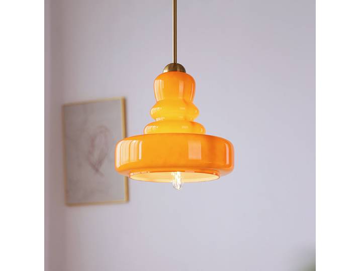 Français rétro nouveau Restaurant suspension lampe cuisine chambre hôtel Bar verre LED suspendu lustre décoration de la maison luminaire