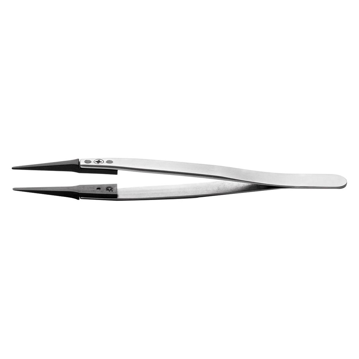 RS PRO Plastic replaceable tip tweezers 130mm. (1369724)