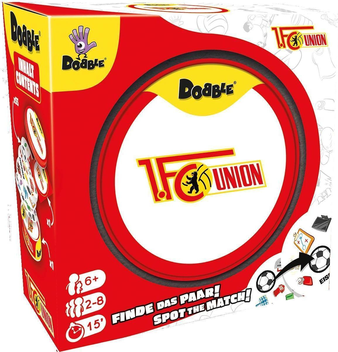 Zygomatic Dobble 1. FC Union Berlin Reactiespel in metalen doos