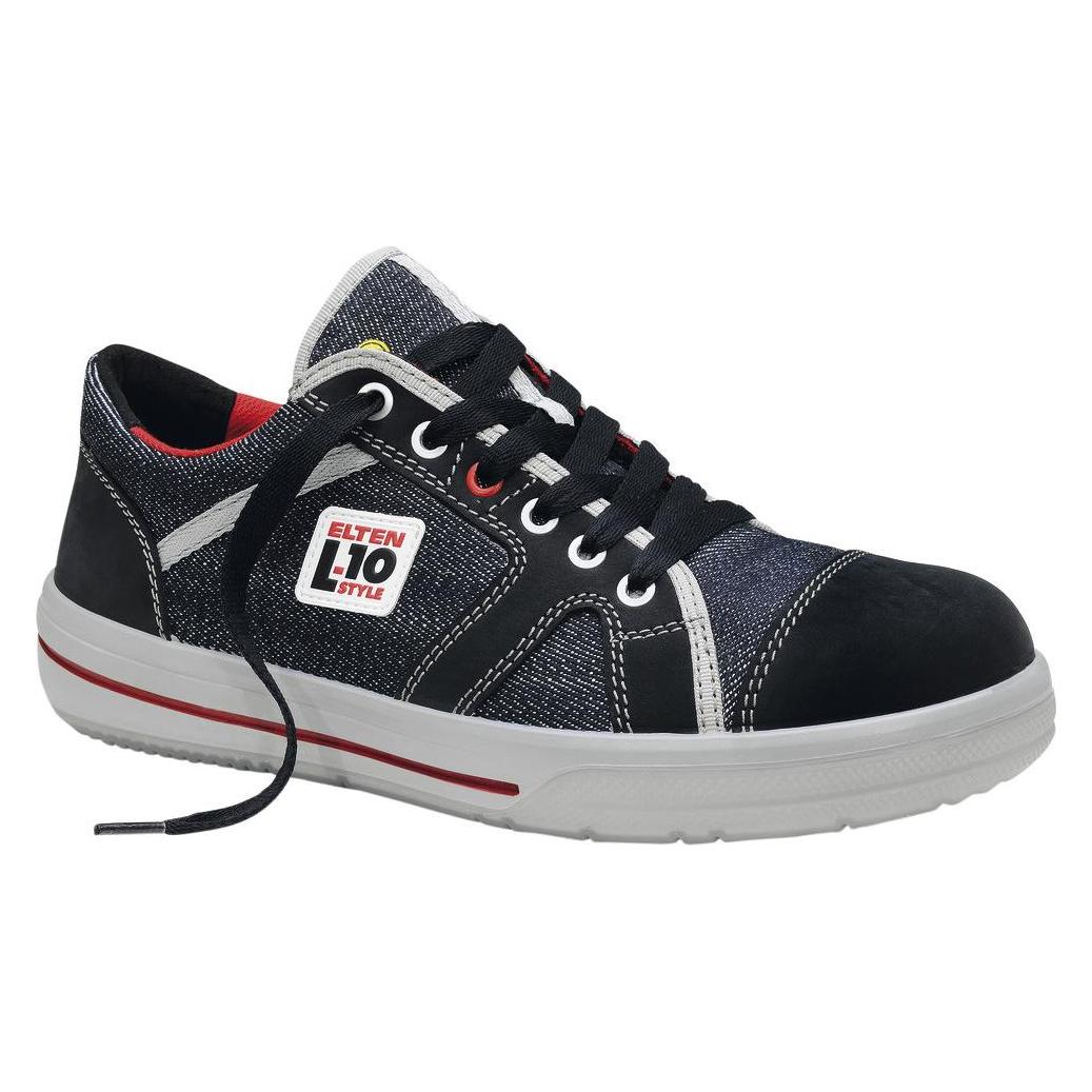 Elten ESD-Sicherheitsschuh Sensation Low, 43, schwarz (S2, 43) (72106-43)