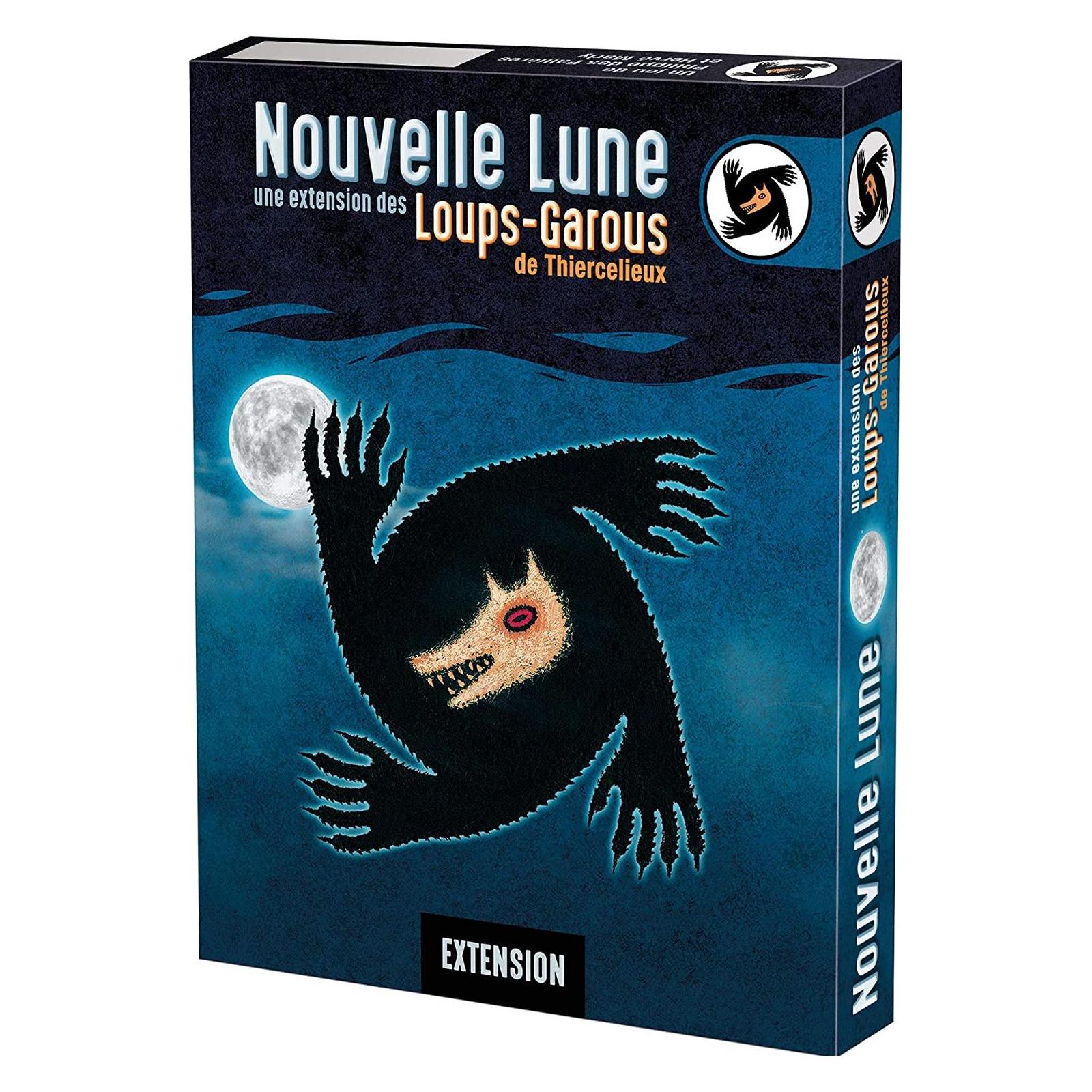 Lui-Même Jeu Loups-garous de Thiercelieux : Nouvelle Lune (Extension) (Französisch, 8 - 18 Spieler) (LMELG02FR)