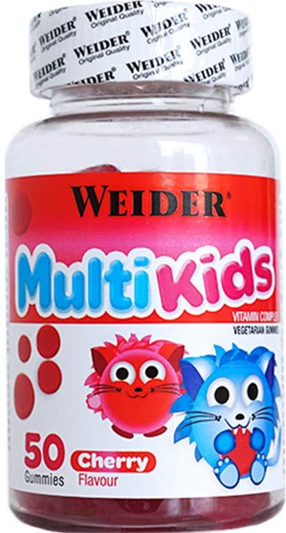 Weider Multi Kids Up Gominola Cereza 50 uds
