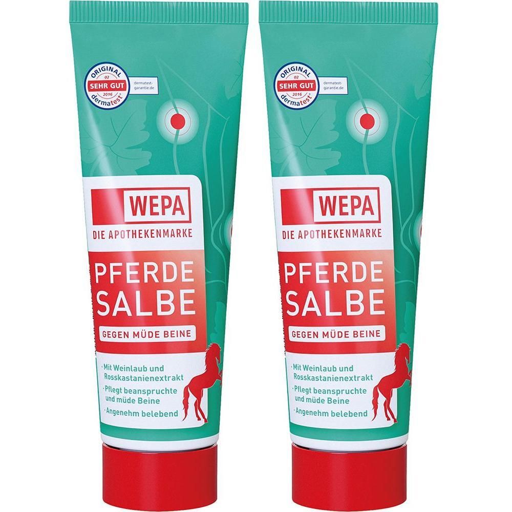 Pferdesalbe gegen müde Beine 2x 2x125 ml Salbe