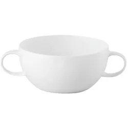 Rosenthal, Tasse, Zauberflöte - Weiss - Suppen-Obertasse (360 ml, 4x)