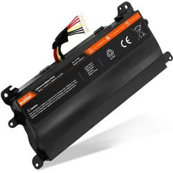 Subtel Akku für ASUS G752V, ROG G752VT-GC037T, G752VY-GC263T, G752VY (5800 mAh), Notebook Akku, Schwarz