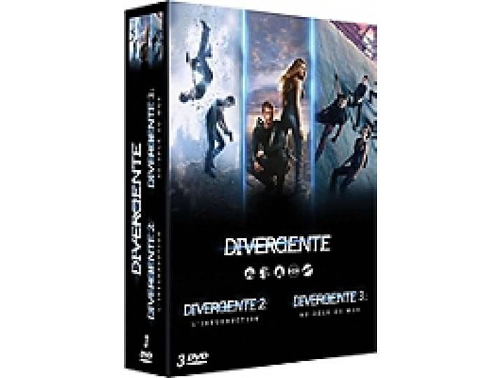 coffret trilogie divergente : divergente ; l'insurrection ; au-delà du mur