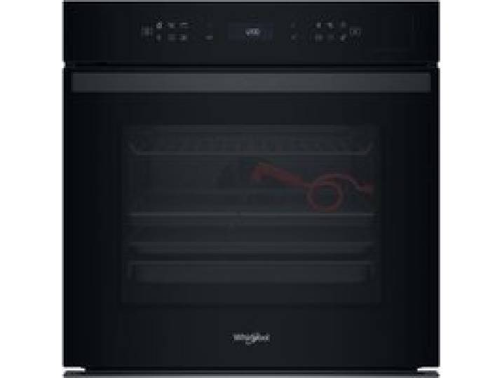 Four encastrable électrique noir - Whirlpool - Cuisson à la vapeur - Gril électrique - Autonettoyage pyrolytique