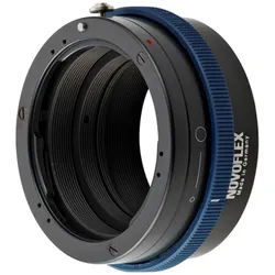 Novoflex Adapter Pentax K Objektive an Sony NEX-Kameras, Objektivadapter, Schwarz, Blau