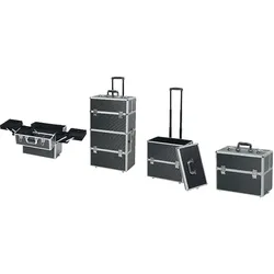 Efalock Alukoffer, Werkzeugkoffer, Trolley, Black Molly