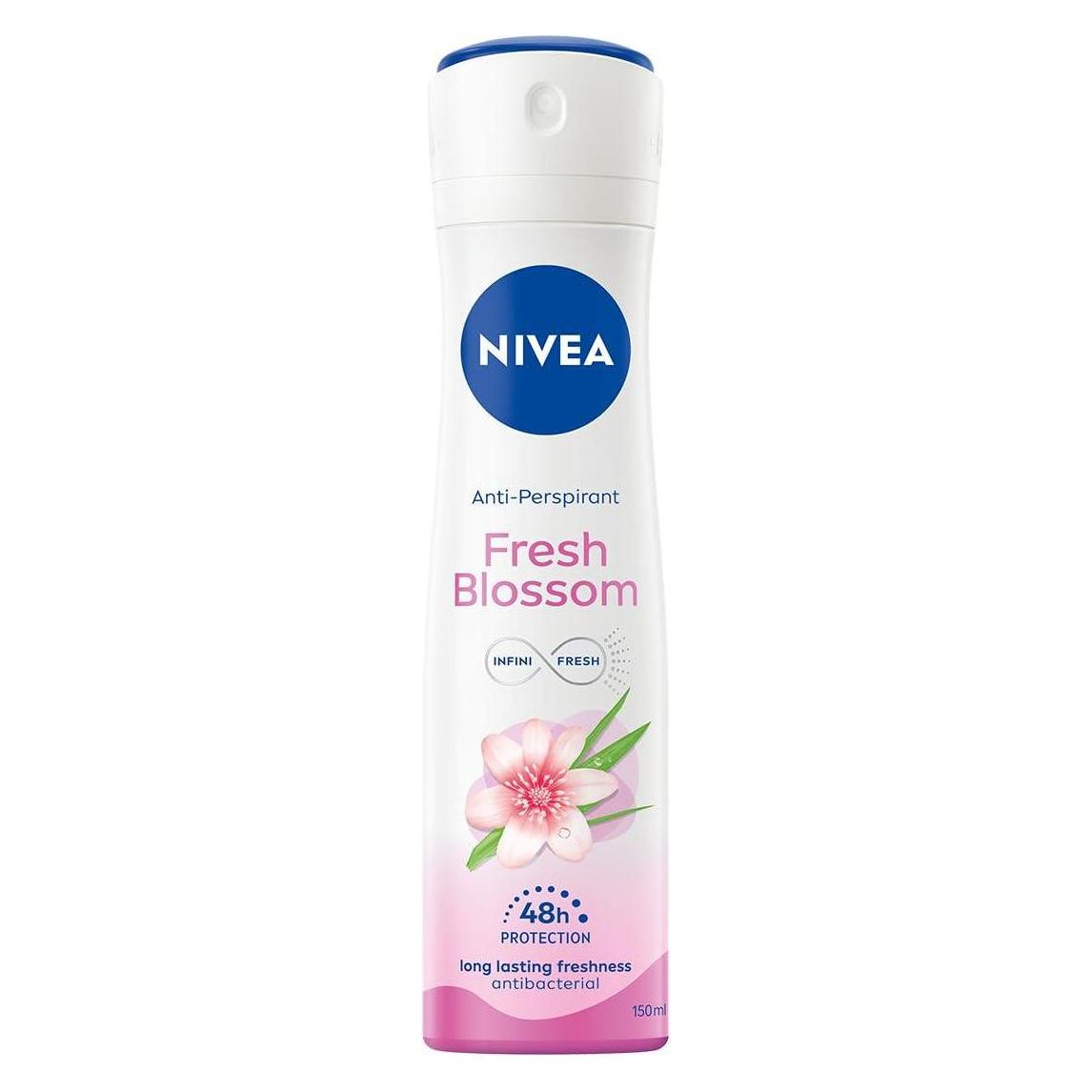 NIVEA Fresh Bossom Antiperspirant 48H 150Ml (Spray, 150 ml) (0183702)