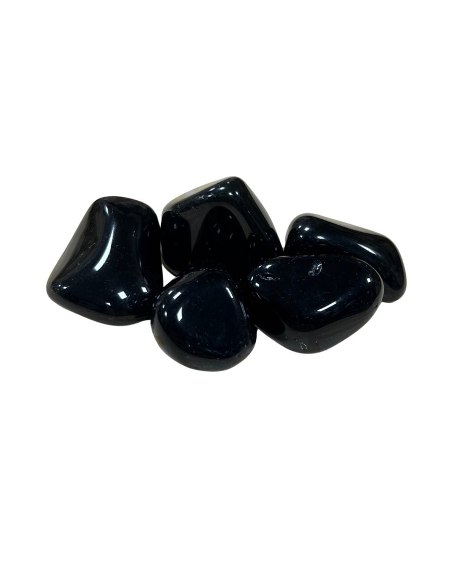 Obsidiaan regenboog trommelstenen 250 gram