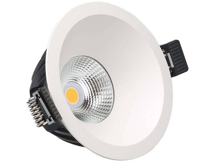 Downlight Spotlight 9W 2700K Weiß - Antidark - Wohnzimmer - Metall