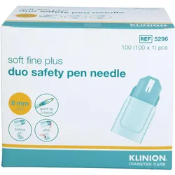 Klinion Soft Fine Plus Duosafety Penneedle 30G 8Mm 100 ST