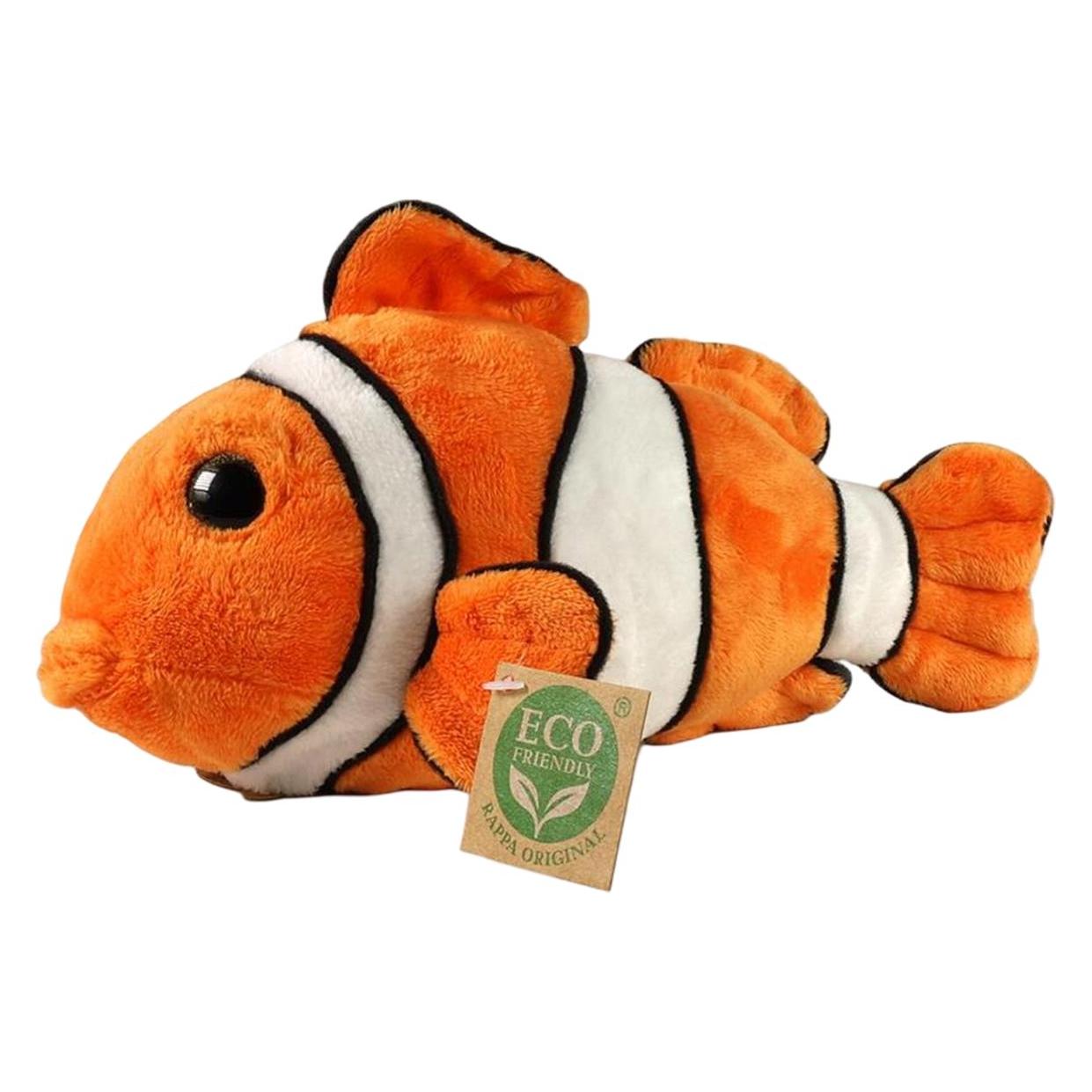 One for Fun Rappa Plüsch Clownfisch 25 cm / UMWELTFREUNDLICH / ab 0 Jahren (25 cm) (RA242142)