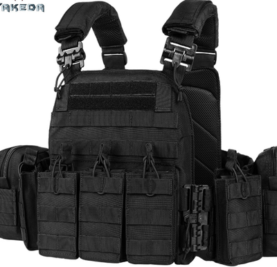 Multisell Products Hub Detachable And Expandable Training Vest, Comfortable, Breathable & Tear Resistant black
