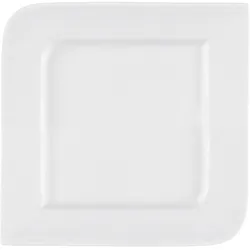6x Gretsch Fantastic Speiseteller 25 x 25 cm creme, Teller, Weiss