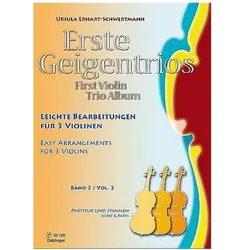 Erste Geigentrios 02, Fachbücher von Ursula Erhart-Schwertmann