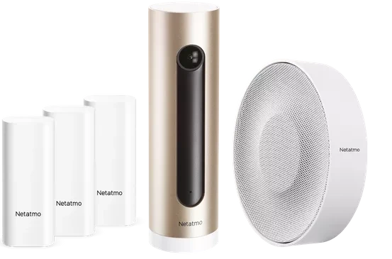 Netatmo Smarte Alarmanlage mit Kamera (NA-NBU-ICSS-EU)
