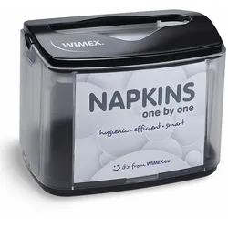 GASTRO NAPKINS Tischspender für Spenderservietten modernes Design schwarz ABS Metall