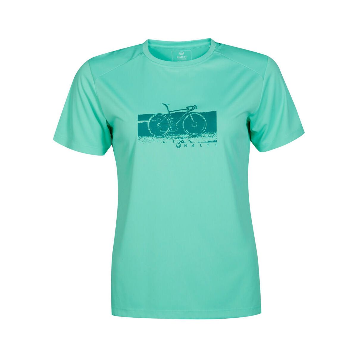 Halti Salves W T- Shirt bermuda green (D51) 40 086-0806-D51-40
