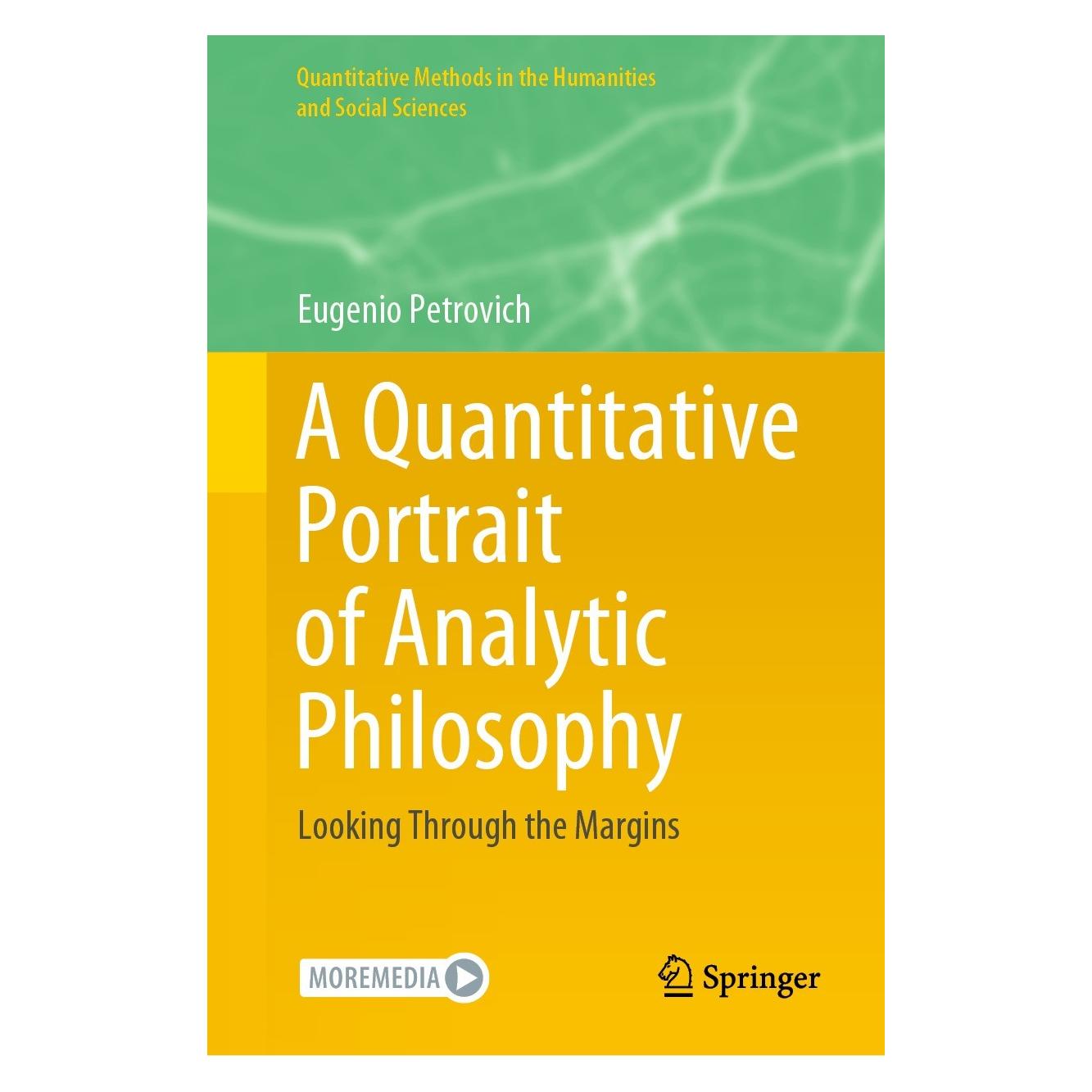Springer A Quantitative Portrait of Analytic Philosophy (Englisch, Hardcover, Eugenio Petrovich) (9783031531996)