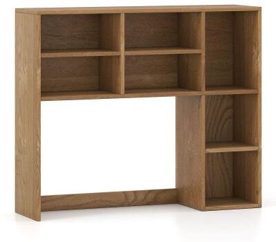 Countertop Bookcase Small Bookshelves w/ 7 Cubes for Dorm Home