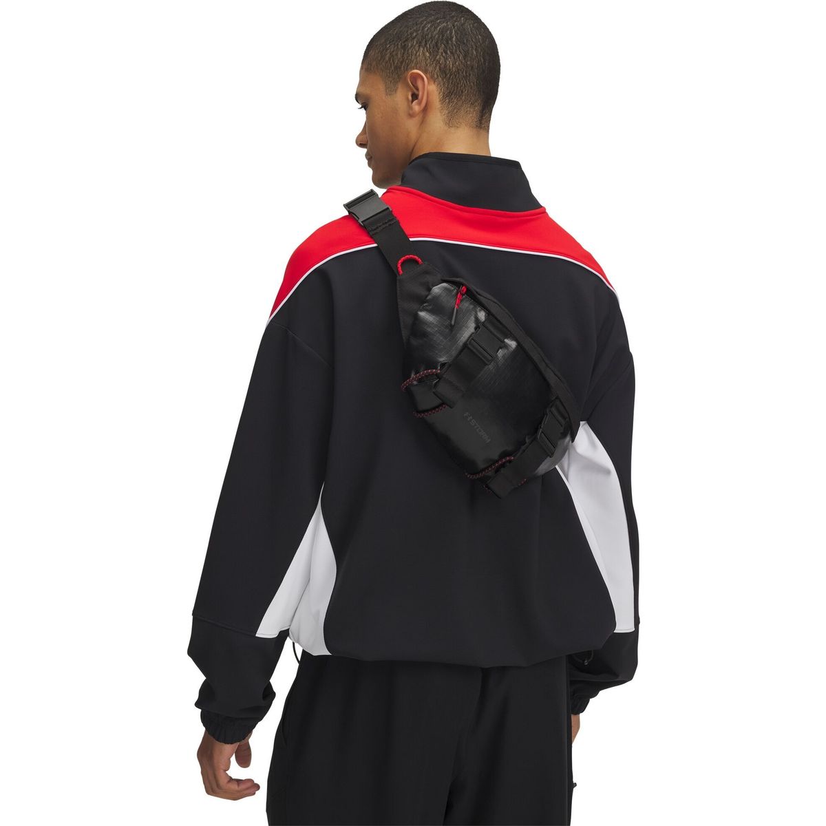 Under Armour Summit Trail Waist Bag black red (001-001-600) OSFM 1388932-001001-OSFM