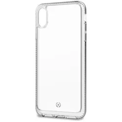Celly Hexalite Handyhülle 16,5 cm (6,5') Abdeckung Transparent (Apple iPhone XS Max), Smartphone Hülle, Transparent