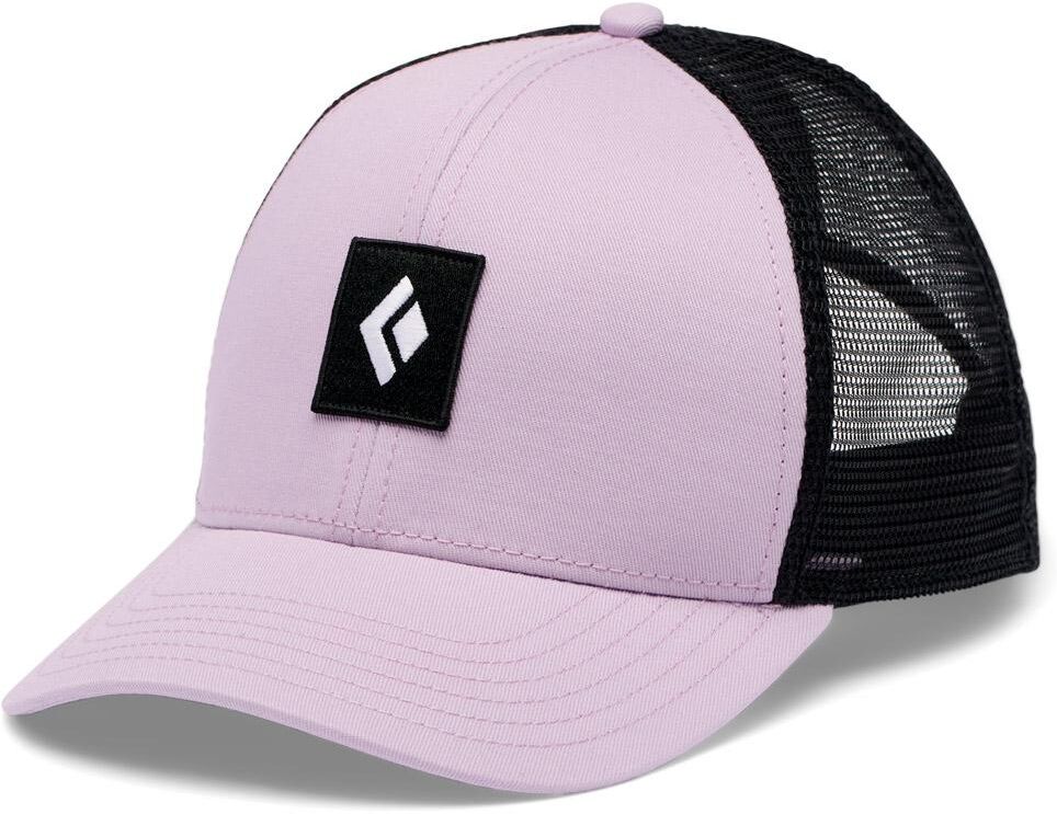 Black Diamond  - Bd Trucker Hat Soft Lilac Black Icon Patch - Casquette