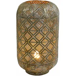 VOSS Design Tischleuchte Siam gold 21x31 cm