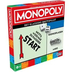 Hasbro Monopoly Classic Refresh 90 Year (NO) (Norwegisch)