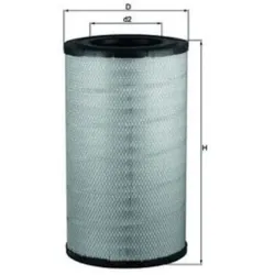 Luftfilter MAHLE LX 2081