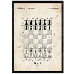 POSTER Vorstand & Chips Patent A3 Rahmenlos