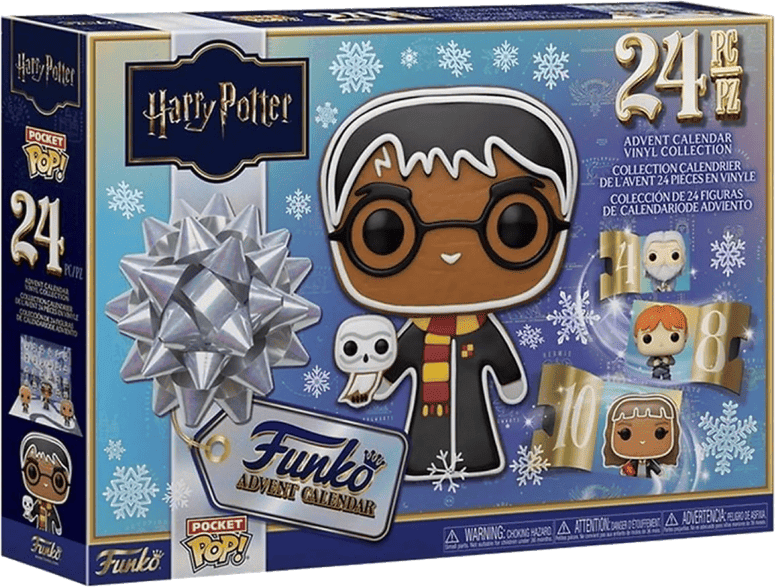 Figura Funko Pop! - Countdown Calendar: Harry Potter T6, 2.5 cm, 24 piezas, Vinilo