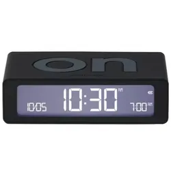 Lexon LR158N0 Digitalwecker Flip Mini Schwarz