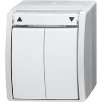 Jalousieschalter 2601/4 W-54 weiß, Retail