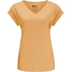 JACK WOLFSKIN Damen Shirt CORAL COAST T W, Größe S in Braun Braun