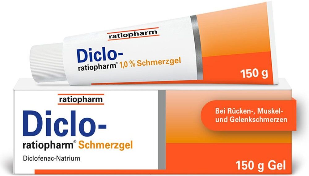 Diclo-ratiopharm Diclo ratiopharm Schmerzgel 150g