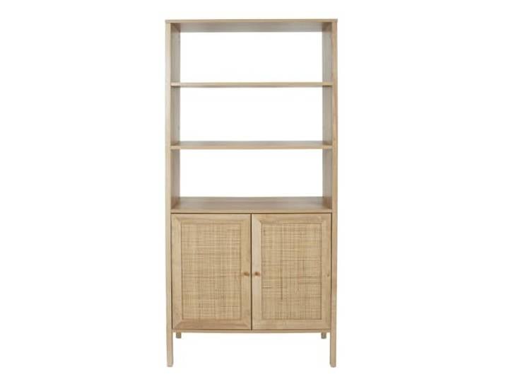 HOME DECO FACTORY Nachttisch aus Holz mit Schublade Skandinavisches Design Weiß