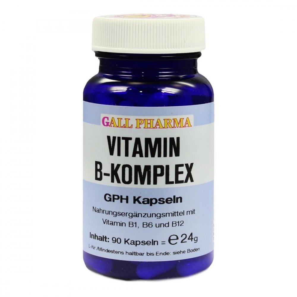 Hecht-Pharma GmbH Vitamin B Komplex Gph Kapseln 03379589