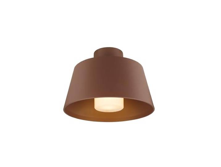 SLV Deckenaufbauleuchte 1007582 / Beleuchtung für Wände, Wege, Eingänge, LED Spot außen, Aufbau-Leuchte Outdoor, Gartenlampe, Decken-Strahler / E27 IP65 13W rost