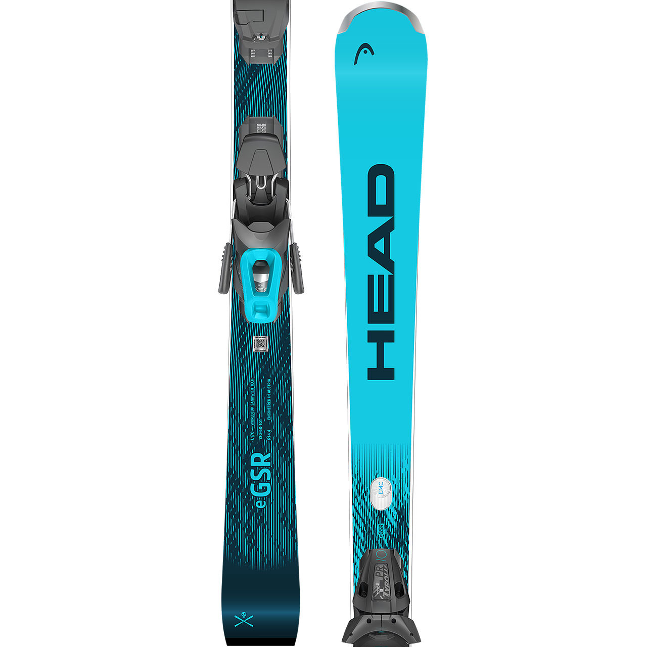 Head Worldcup Rebels e.GSR - 156 cm