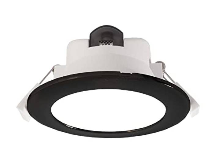 Deko-Light LED-Panel Einbau-Deckenleuchte rund CCT-farbwechsel dimmbar Acrux (weiß, Ø 25cm schwarz)