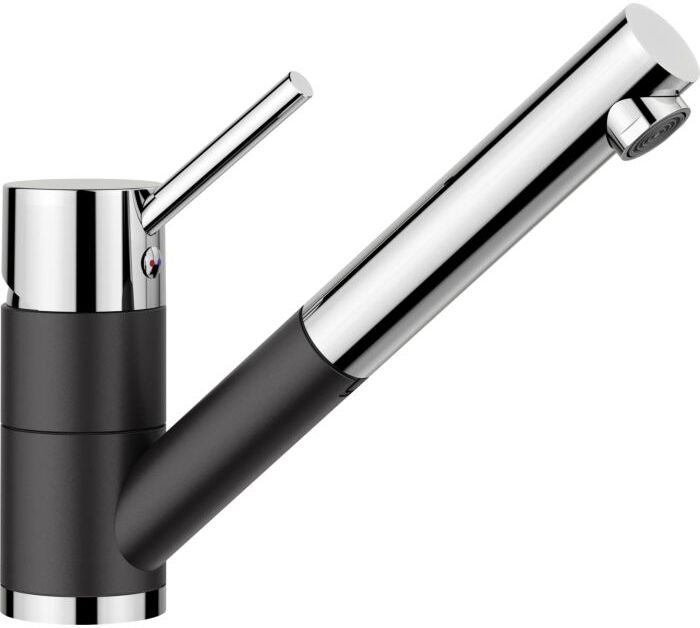 Blanco 526167 SILGRANIT-Look silgranitschwarz/chrom